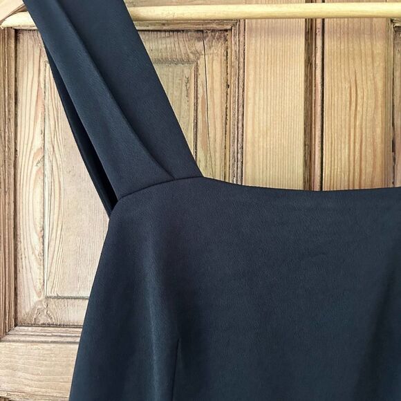 Club Monaco Ralph Lauren 2 Black Tie Back Romper Jumpsuit Tank Sleeveless - Picture 5 of 11